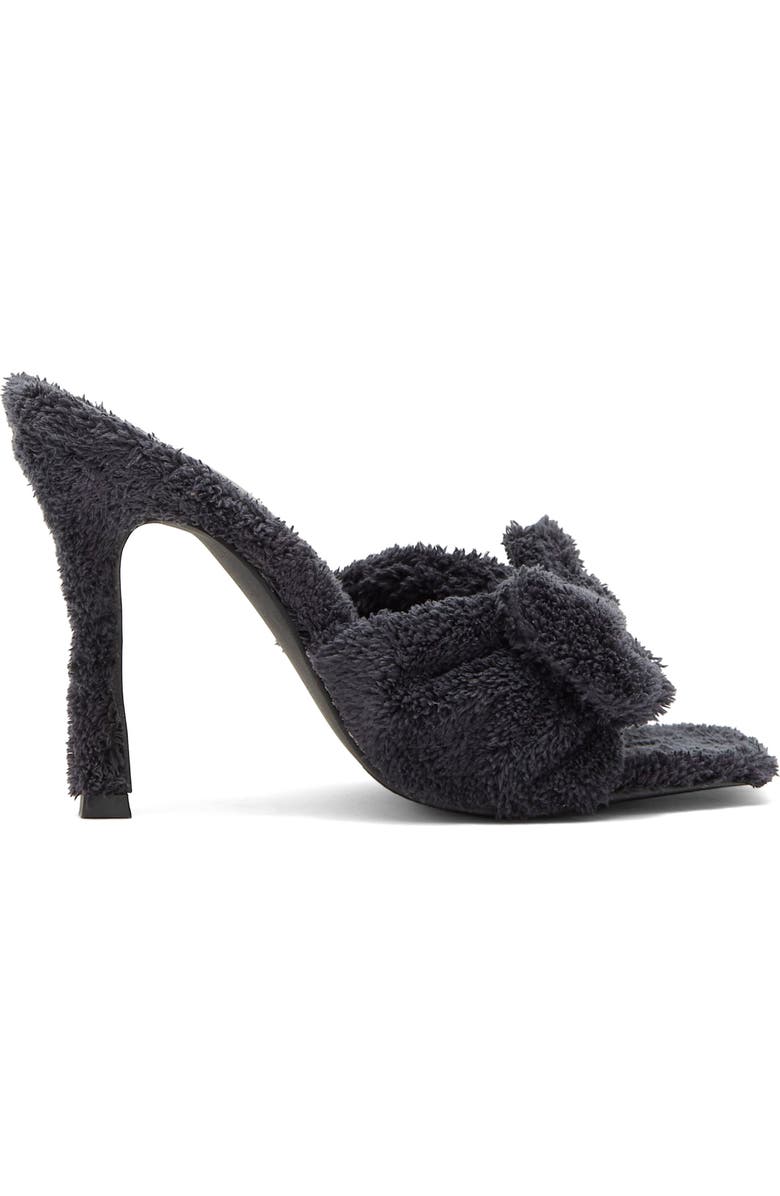CHASE AND CHLOE Amelie Fleece Spike Sandal, Alternate, color,