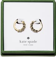 Kate Spade New York Crystal Mini Huggie Hoop Earrings