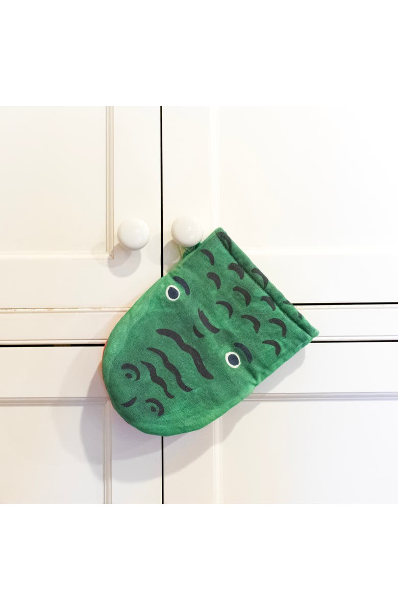 Supra Endura Organic Cotton Alligator Oven Mitt, Alternate, color, 