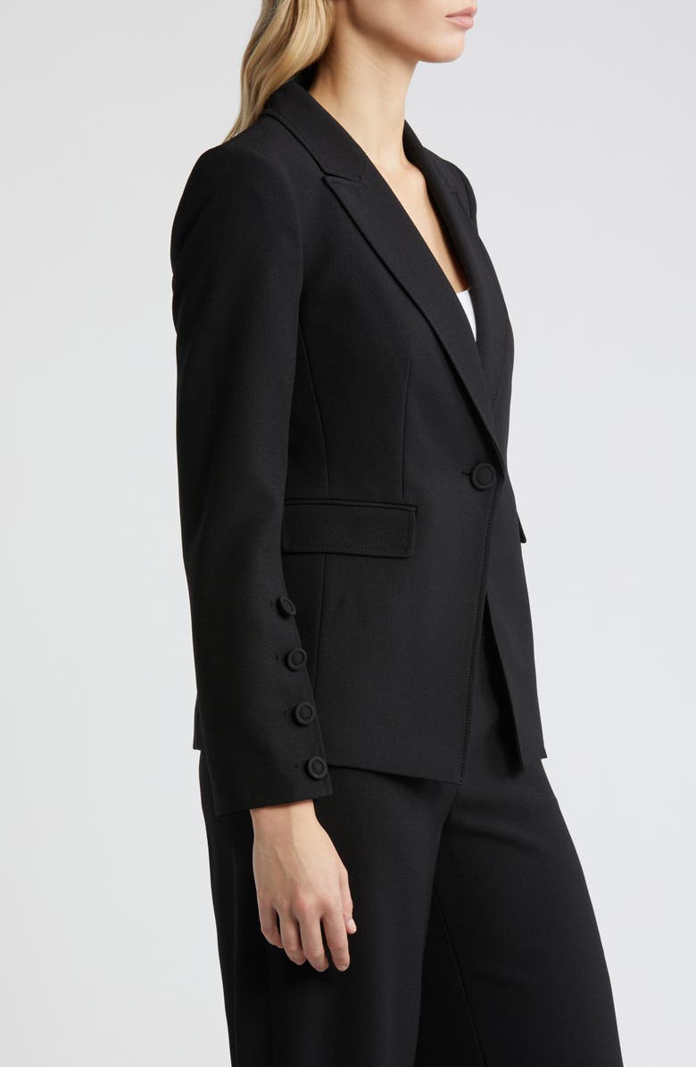 Tahari ASL One-Button Blazer, Alternate, color,