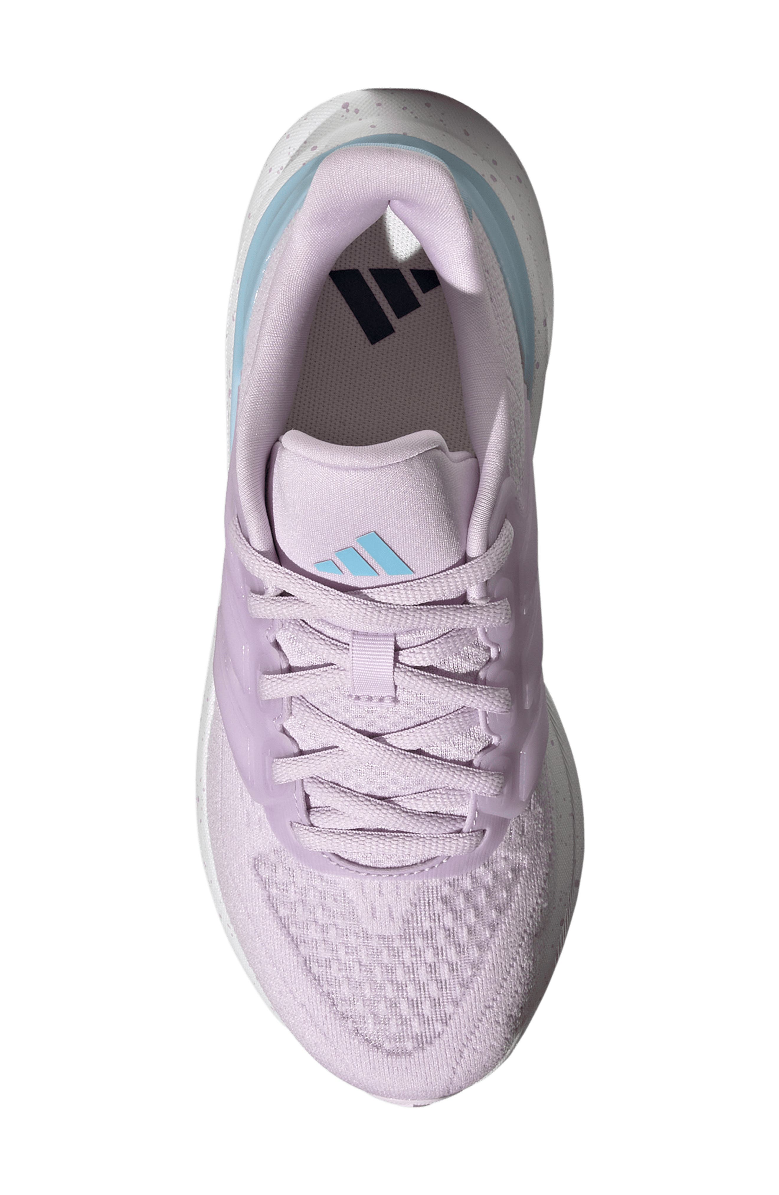 adidas Kids' Ultrarun 5 Sneaker, Alternate, color, Lavender/ White/ Clear Sky
