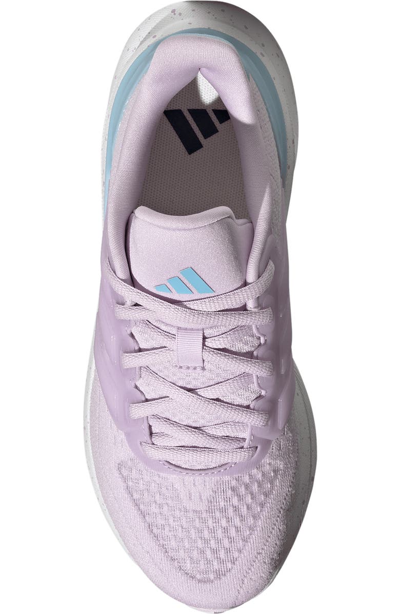 adidas Kids' Ultrarun 5 Sneaker, Alternate, color, Lavender/ White/ Clear Sky