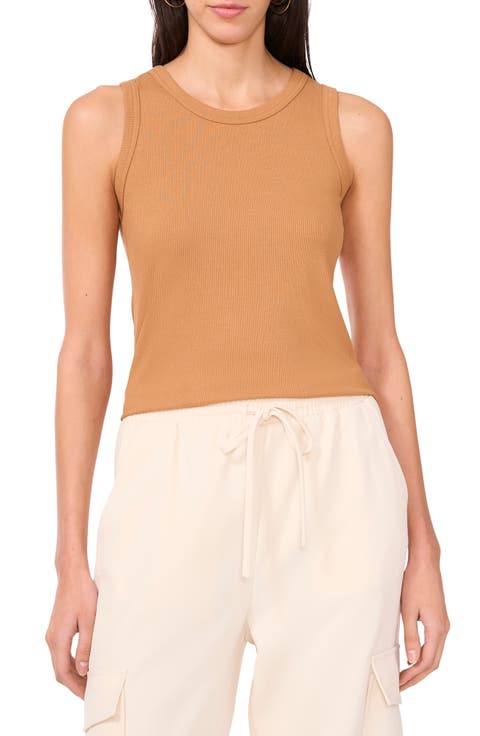 Fitted Ribbed Tank Top