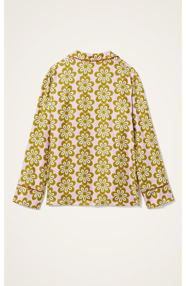 La DoubleJ Pajama Shirt Caper Pink, Alternate, color, 