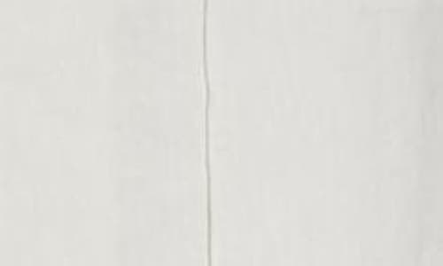 Vince High Waist Pull-on Stretch Linen Blend Pants In Off White