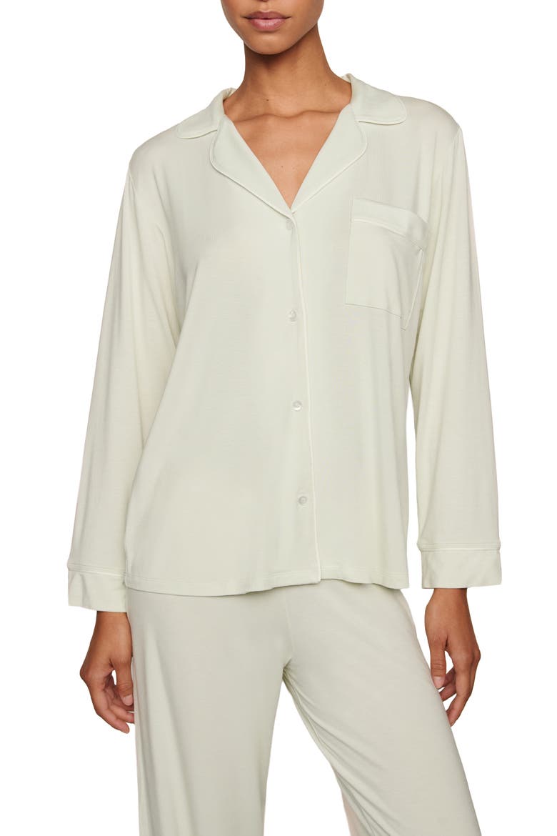 Gisele Long Pajamas, Alternate, color, BUTTERCREAM/IVORY