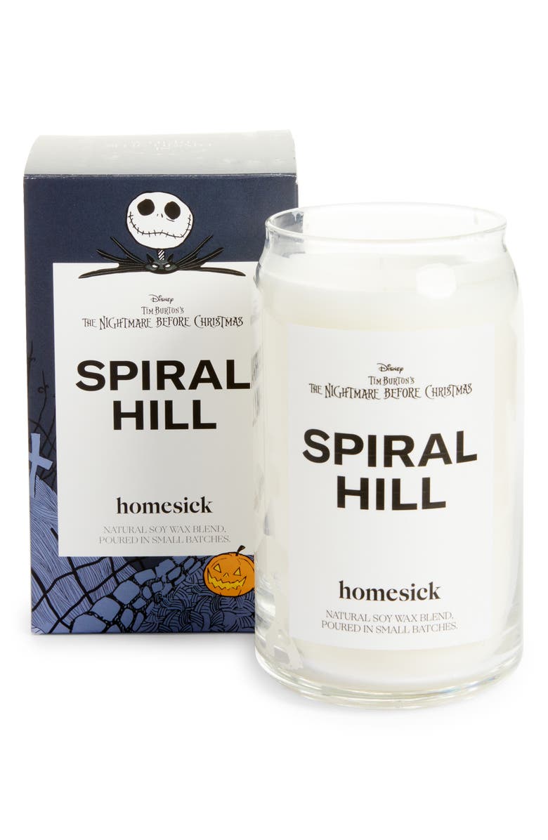 homesick x Disney 'The Nightmare Before Christmas' Spiral Hill Candle, Main, color,