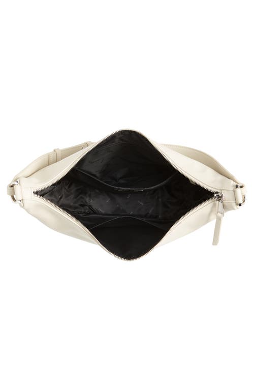 Hugo Boss Boss Large Addison Shoulder Bag In White