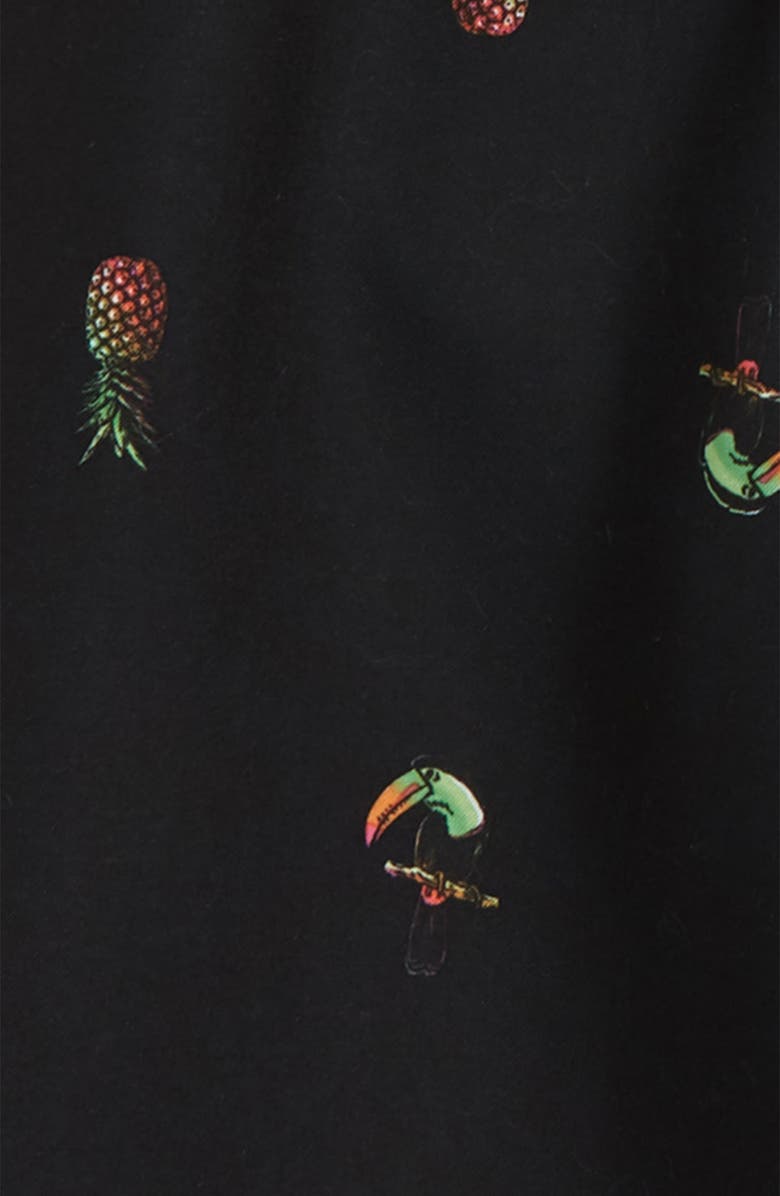 Hurley Pineapple Print Swim Trunks, Alternate, color,