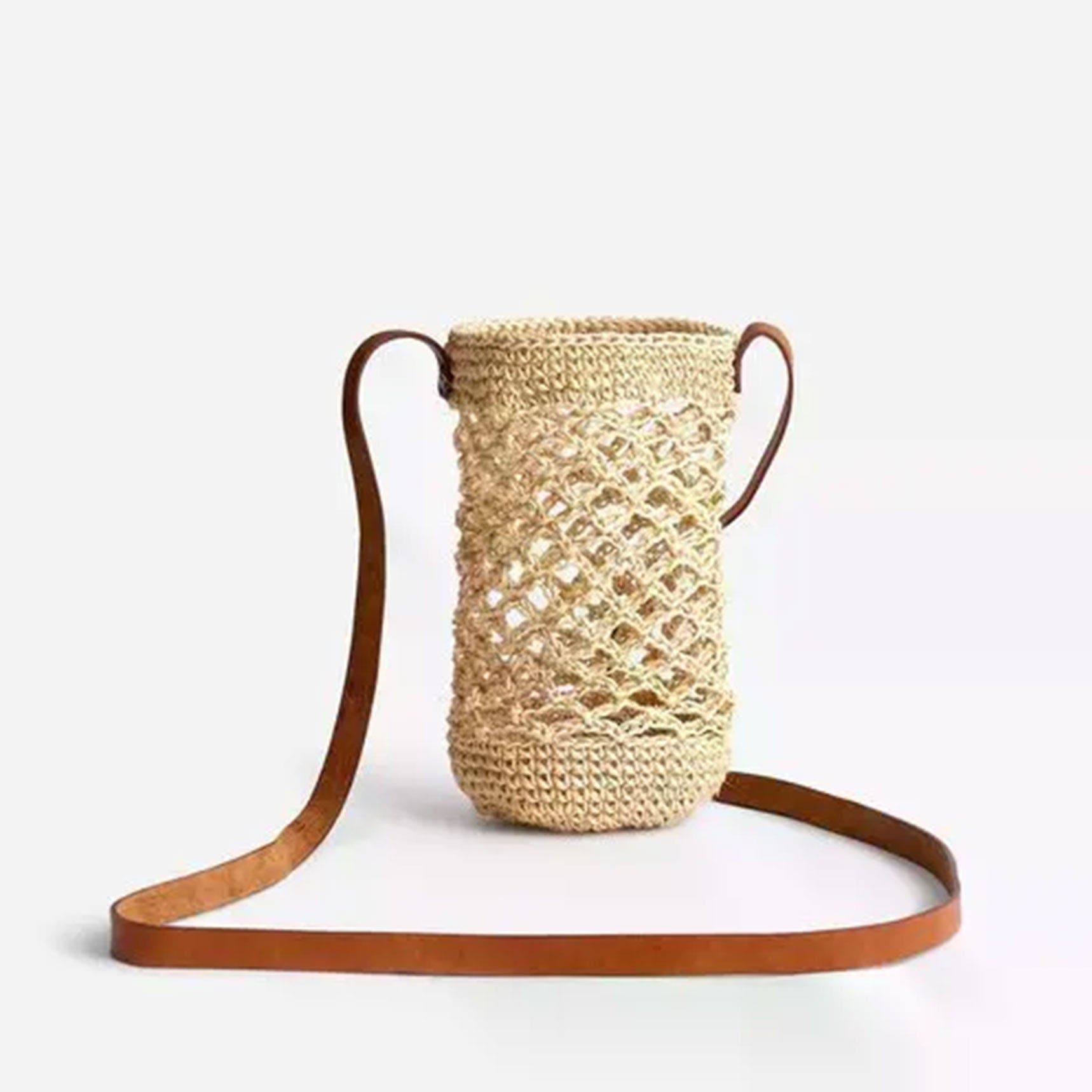 Jessy Water Bottle Holder, Alternate, color, Natural