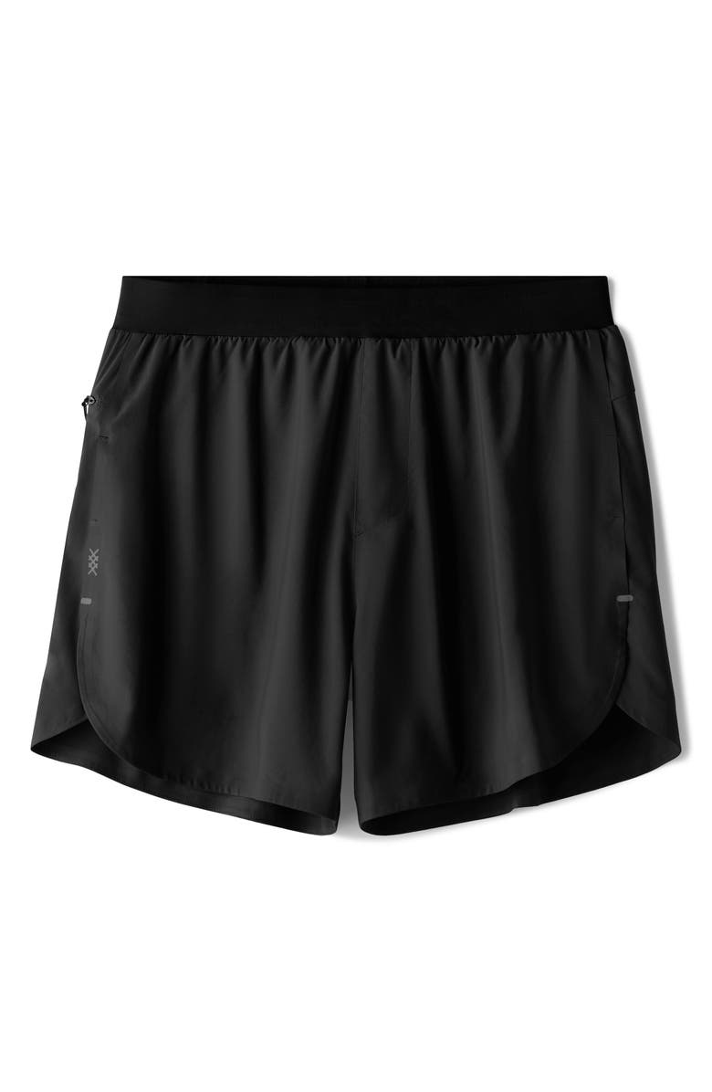 Rhone Extra Mile 5-Inch Running Shorts, Alternate, color, Black