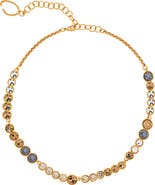 Oscar de la Renta Cascade Rhinestone Necklace