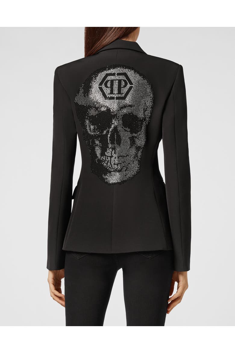 Blazer Skull Women, Alternate, color, black