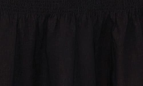 Halogen ® V-neck A-line Midi Dress In Rich Black