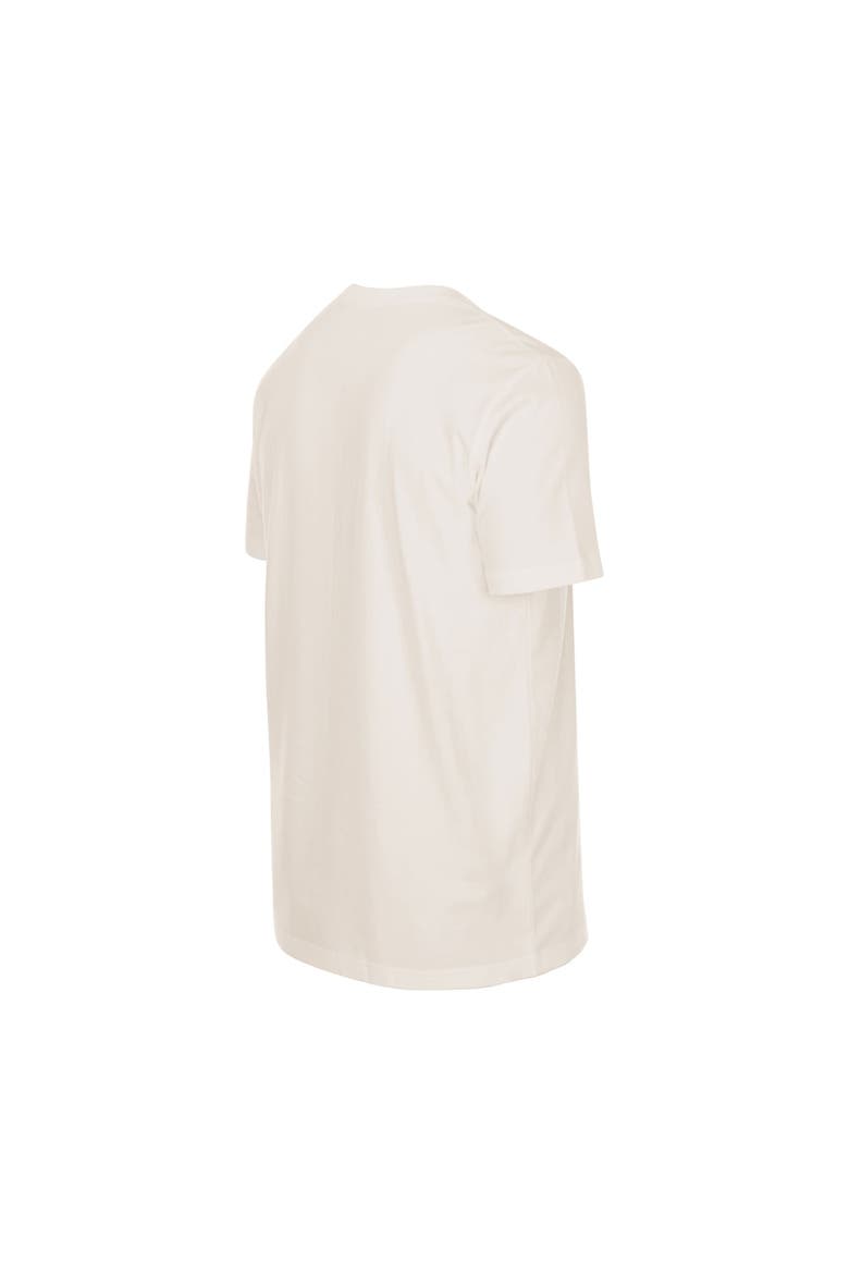 Men's New Era Larry Bird Cream Boston Celtics Player Graphic T-Shirt, Alternate, color, Cream