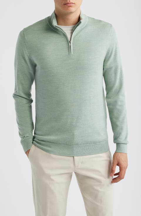 Blackhall Wool Quarter Zip Sweater