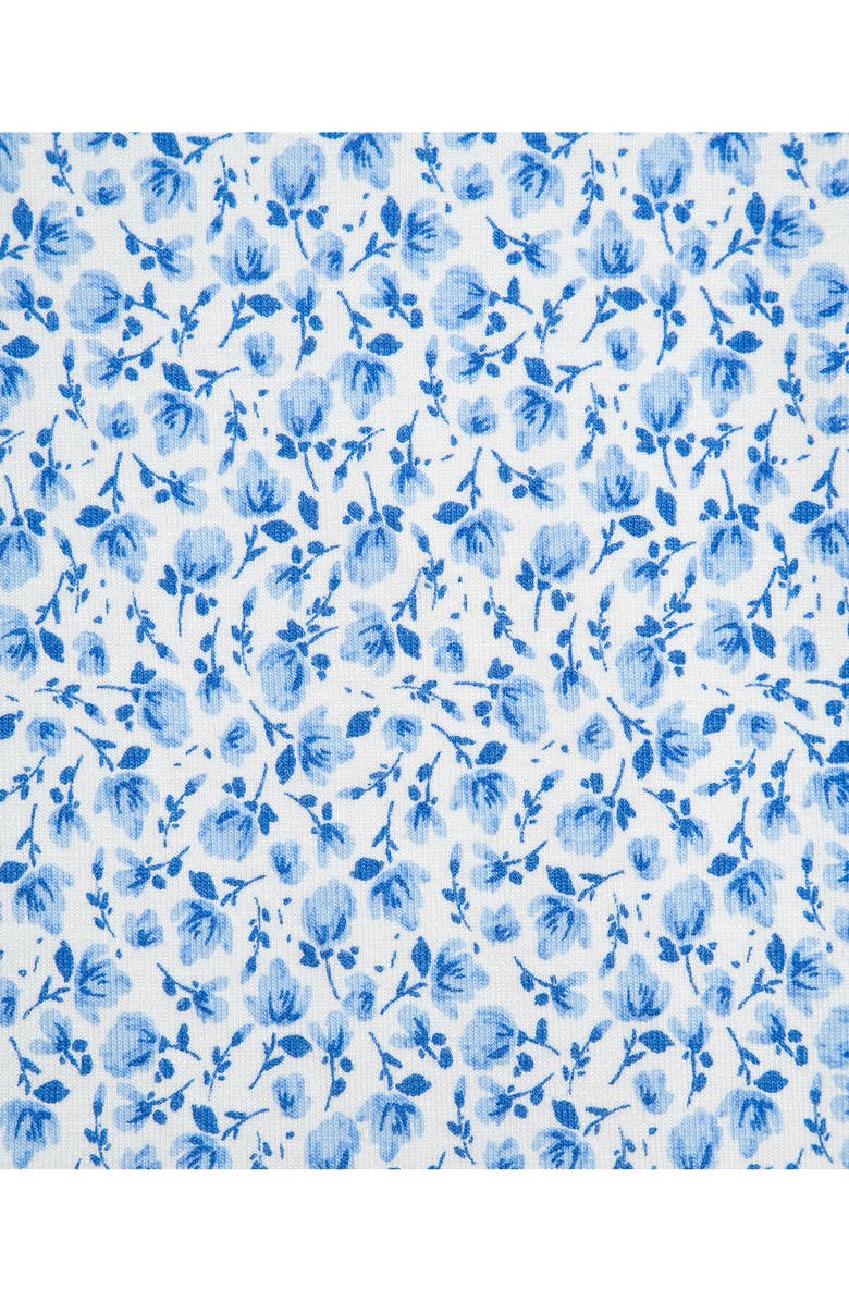 Little Me Garden 2-Pack Fitted Pajamas, Alternate, color, Blue