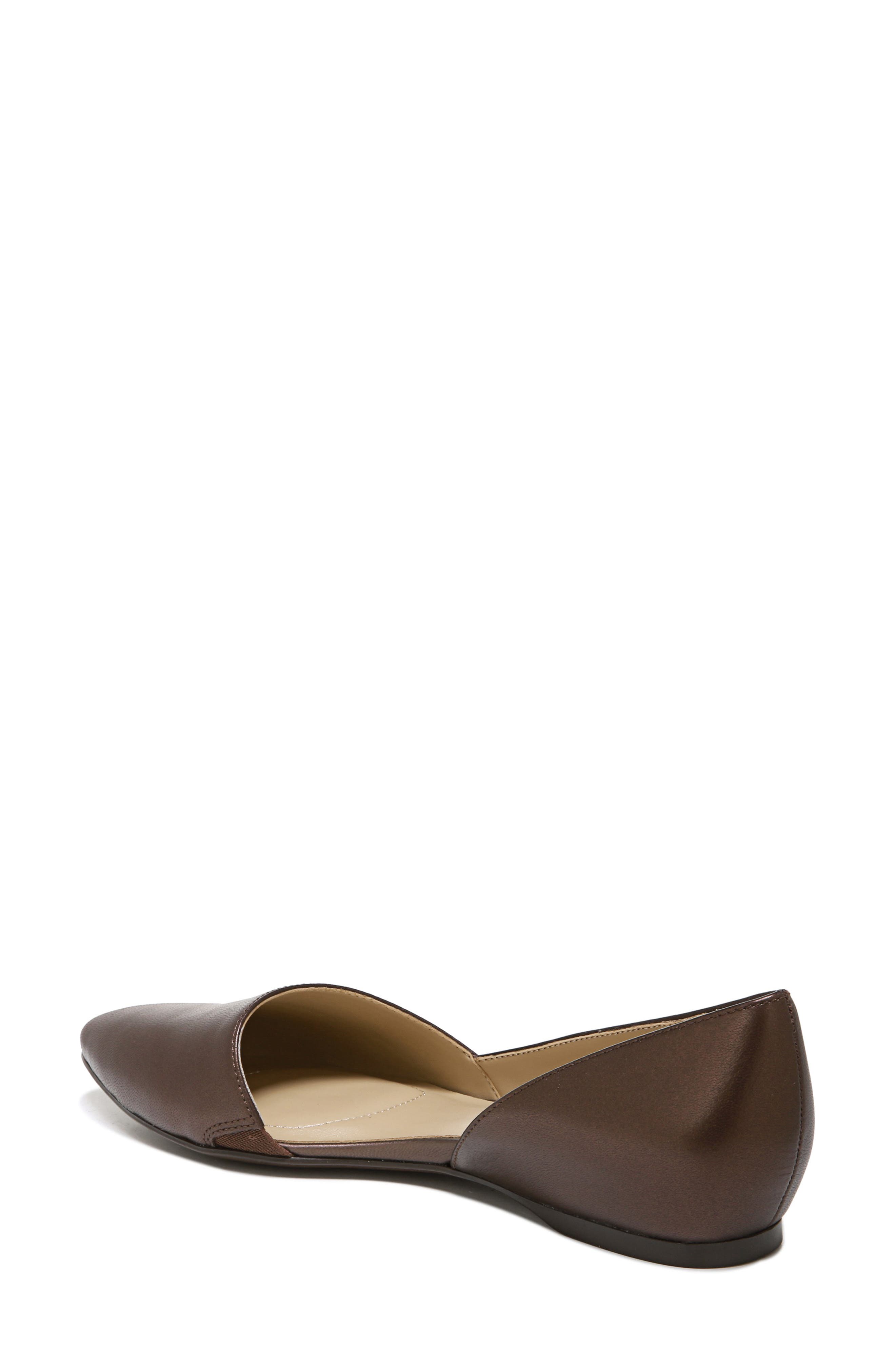 Samantha 2 Flat, Alternate, color, MOCHA PEARL LEATHER
