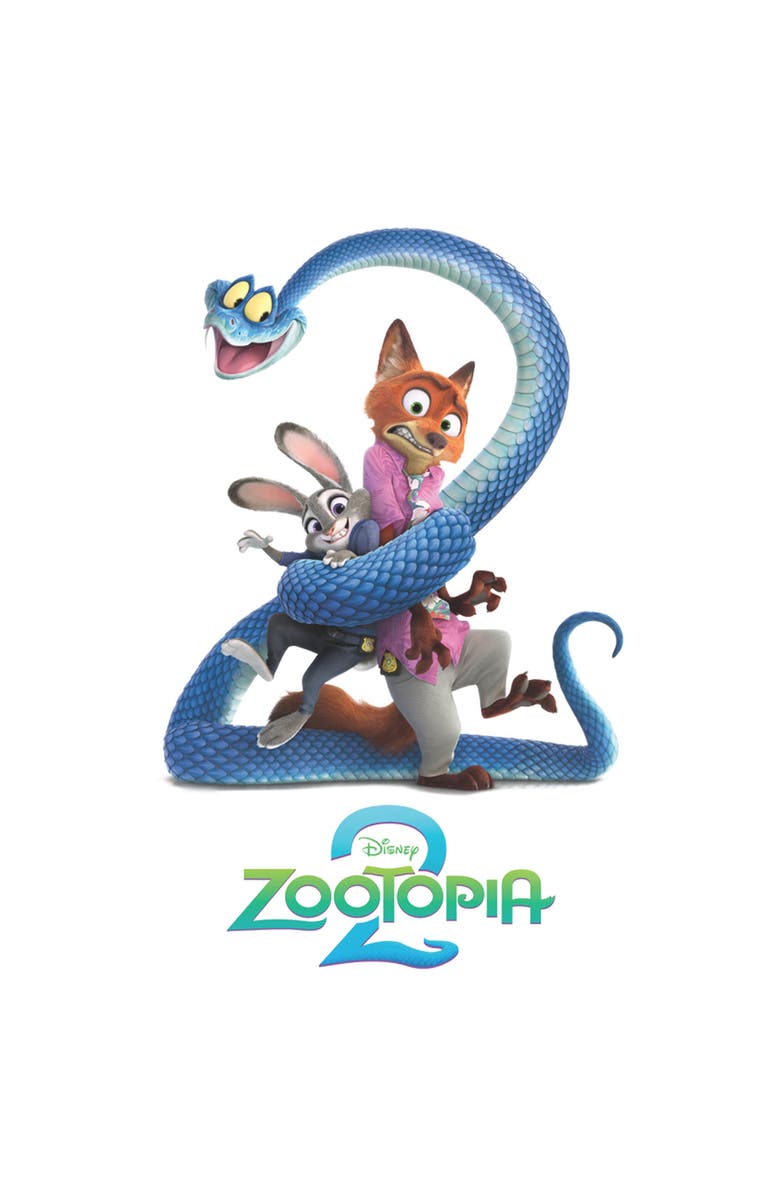 Zootopia 2 Boy's Zootopia 2 Classic Trio Poses Graphic T-Shirt, Alternate, color, White