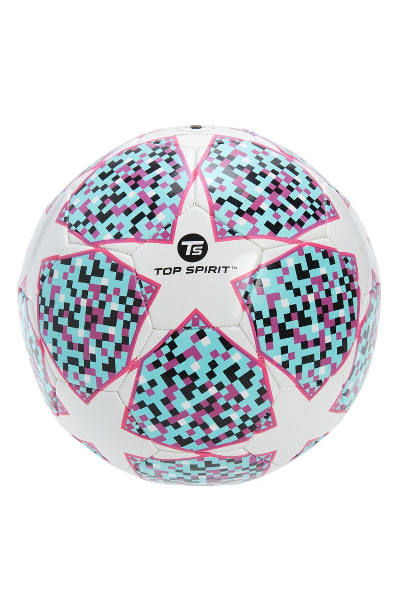 Capelli New York Top Spirit Triangle Soccer Ball, Main, color, 