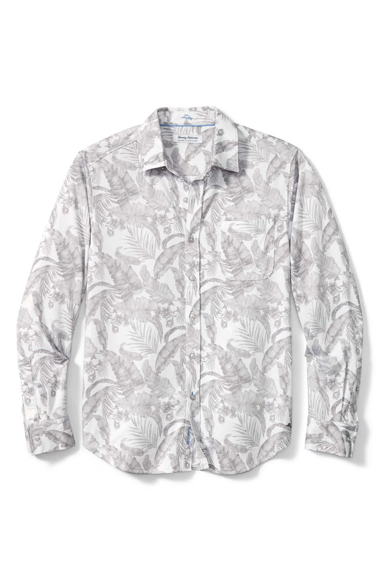 Tommy Bahama San Lucio Summer Fronds IslandZone<sup>®</sup> Stretch Button-Up Shirt, Alternate, color,