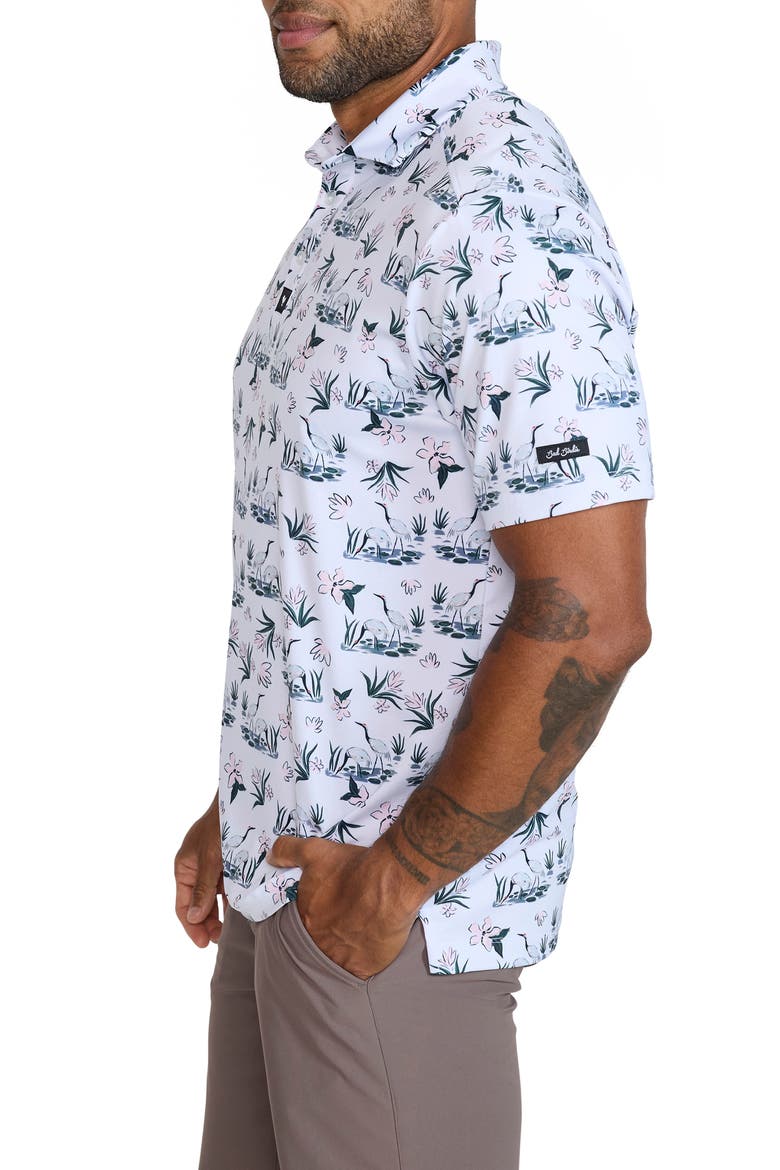Core Performance Polo, Alternate, color, STORK SIDE STORY