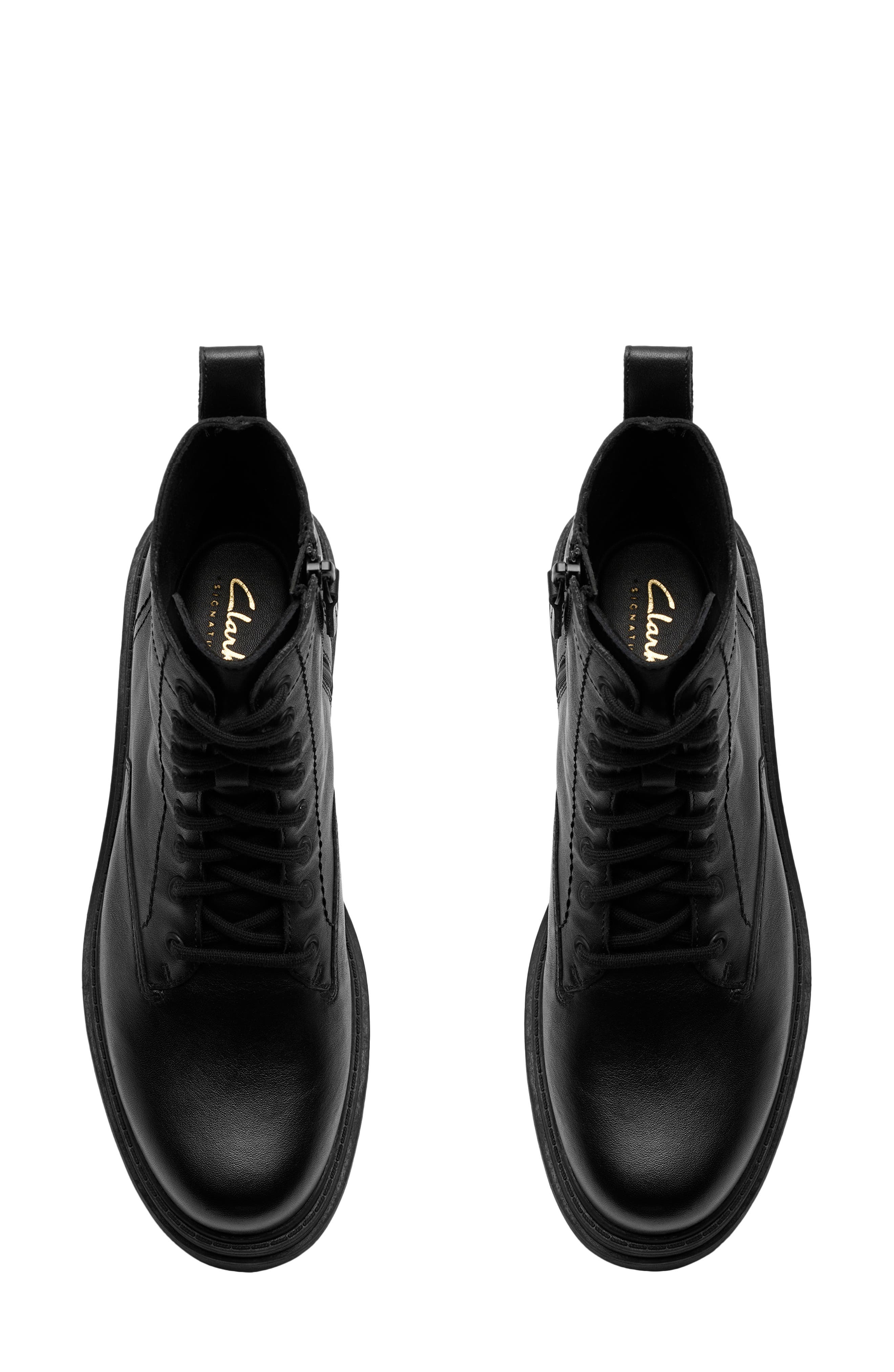Orinoco 3 Lane Leather Boot, Alternate, color, BLACK LEATHER