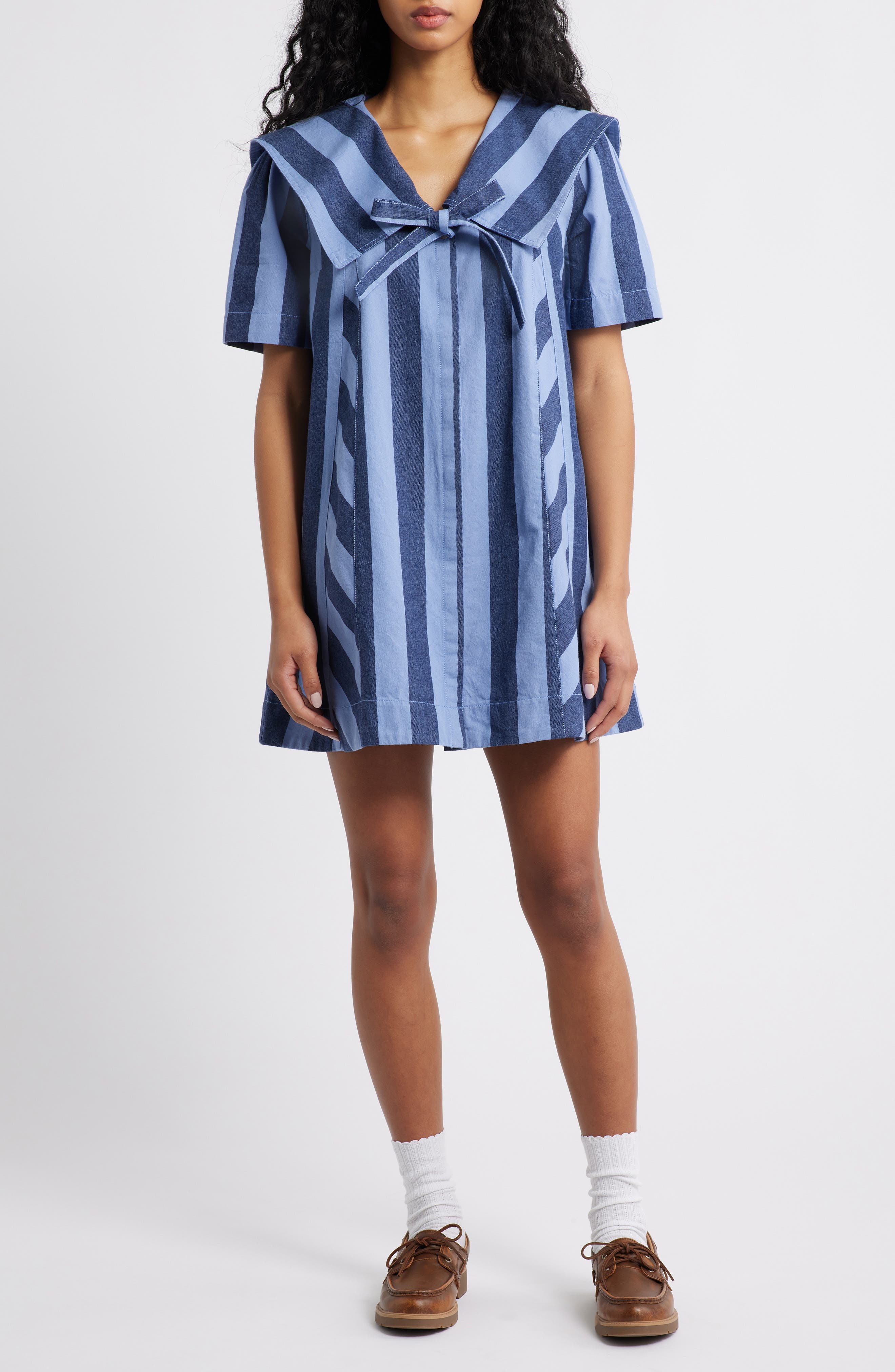 Goldie Stripe Minidress