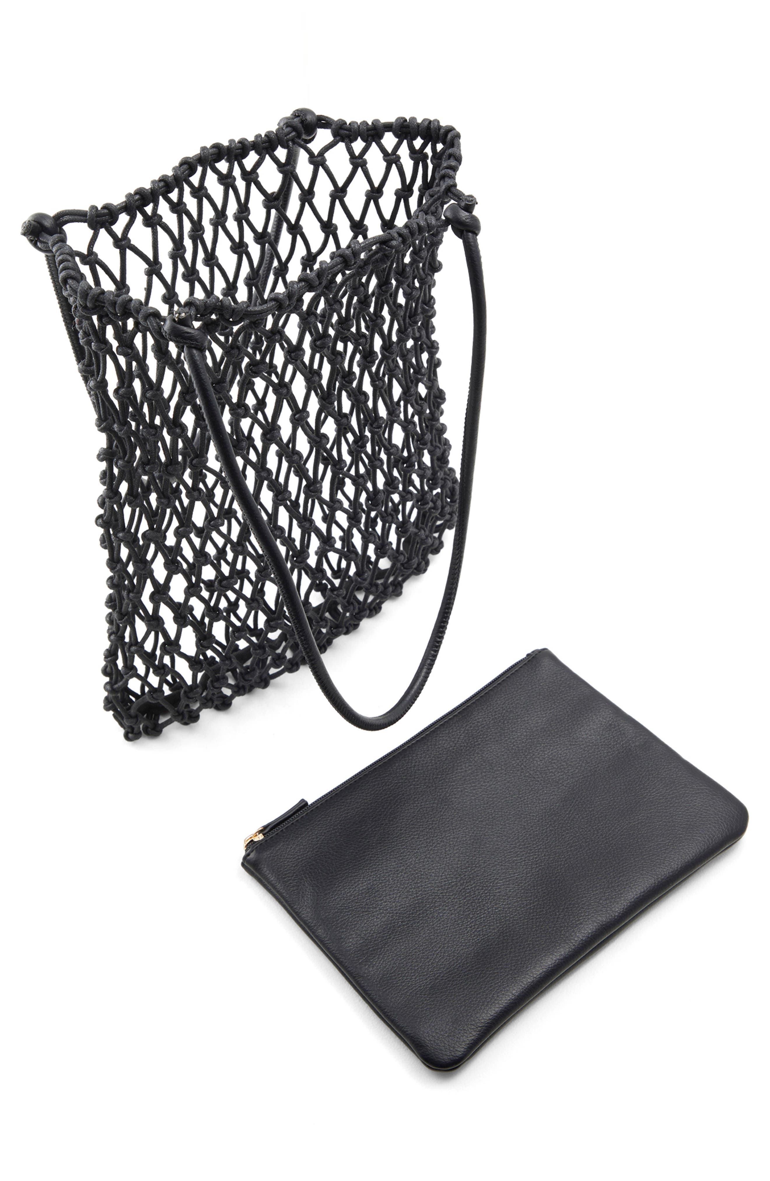 Who What Wear Sadie Net Tote Bag, Alternate, color, 