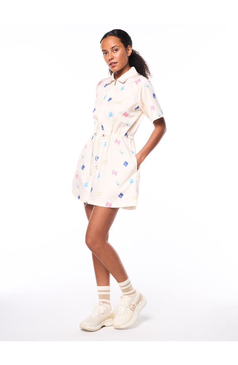 Sergio Tacchini Timbro Dress, Alternate, color, Gardenia
