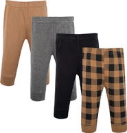 Hudson Baby 4-Pack Pants Bottoms Set