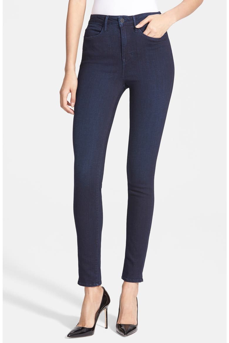 High Rise Skinny Jeans, Main, color, JAGUAR LEGS