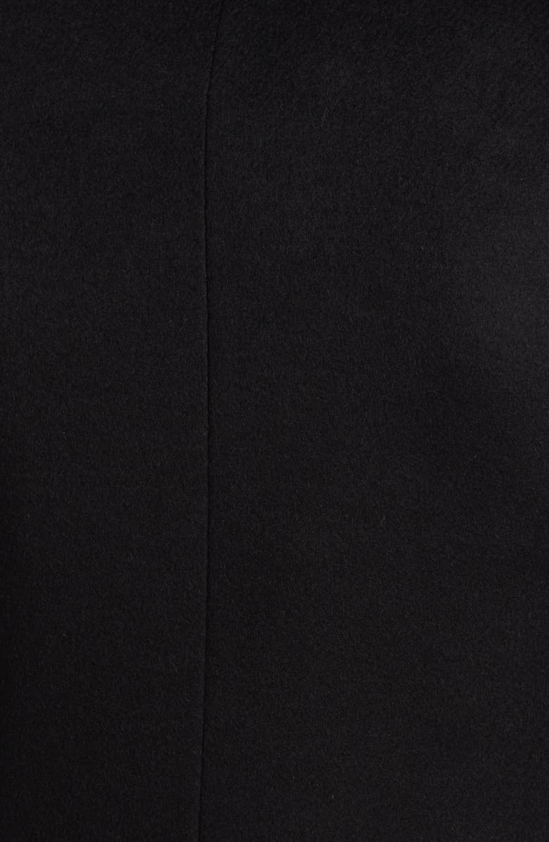 Sam Edelman Herringbone Button Twill Wool Blend Coat, Alternate, color,