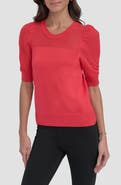 DKNY Puff Sleeve Sweater