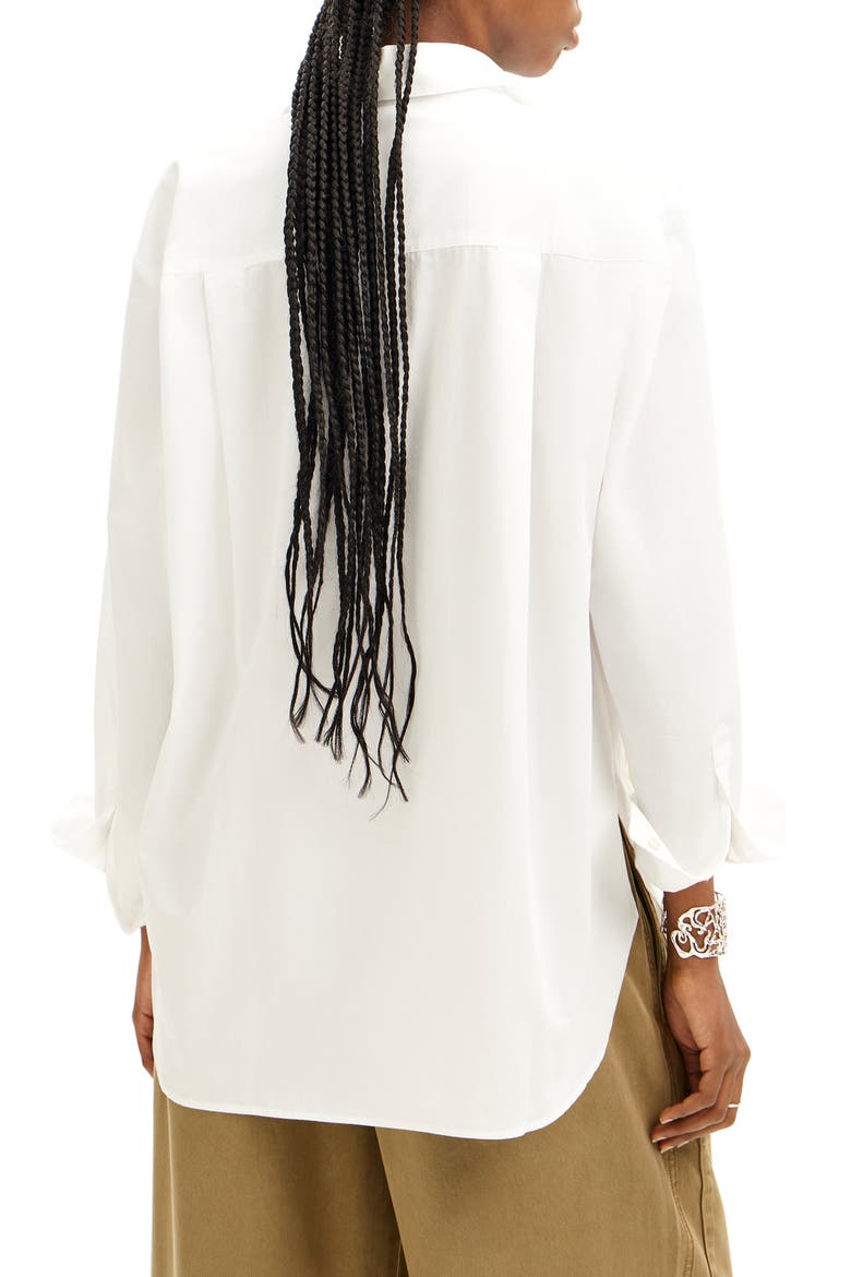 Cam Shell Lacroix Button-Up Shirt, Alternate, color, WHITE