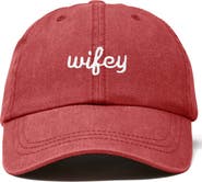Dalix Wifey Embroidered Everyday Cap