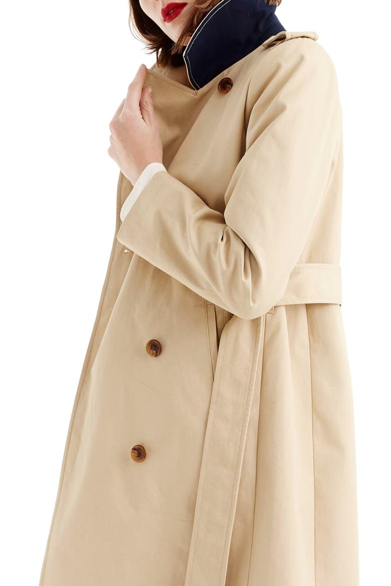 2011 Icon Trench Coat, Alternate, color, VINTAGE KHAKI