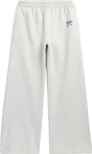 Walking on Sunshine Kids' Bow Fleece Sweatpants