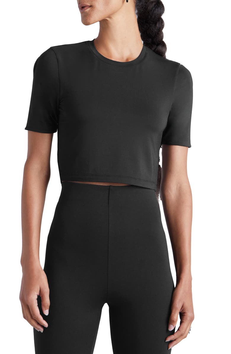 Splendid x Kate Young Crop T-Shirt, Main, color,