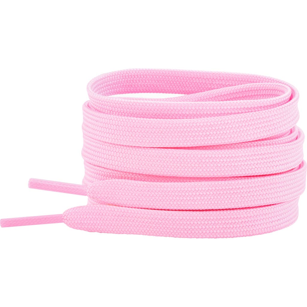 Waves California 39-inch Premium Flat Shoelaces In Pink