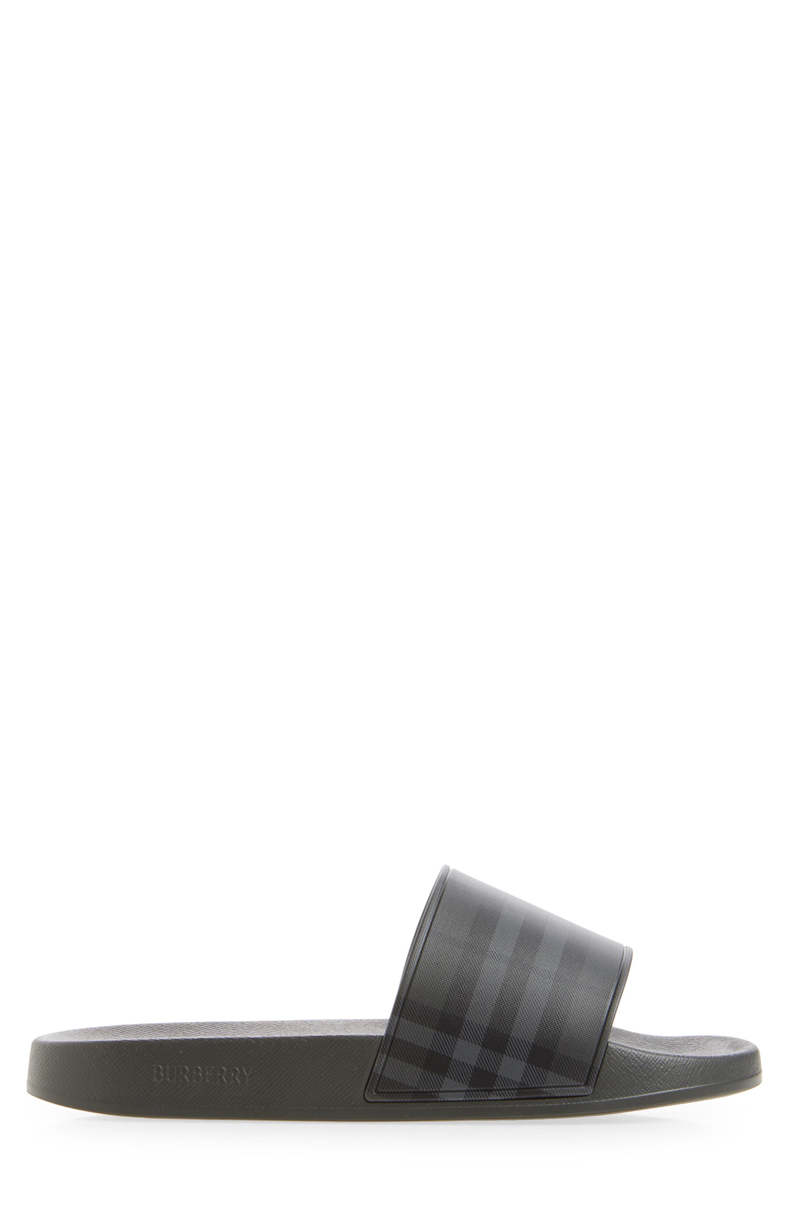 Burberry Furley Check Slide Sandal, Alternate, color, 