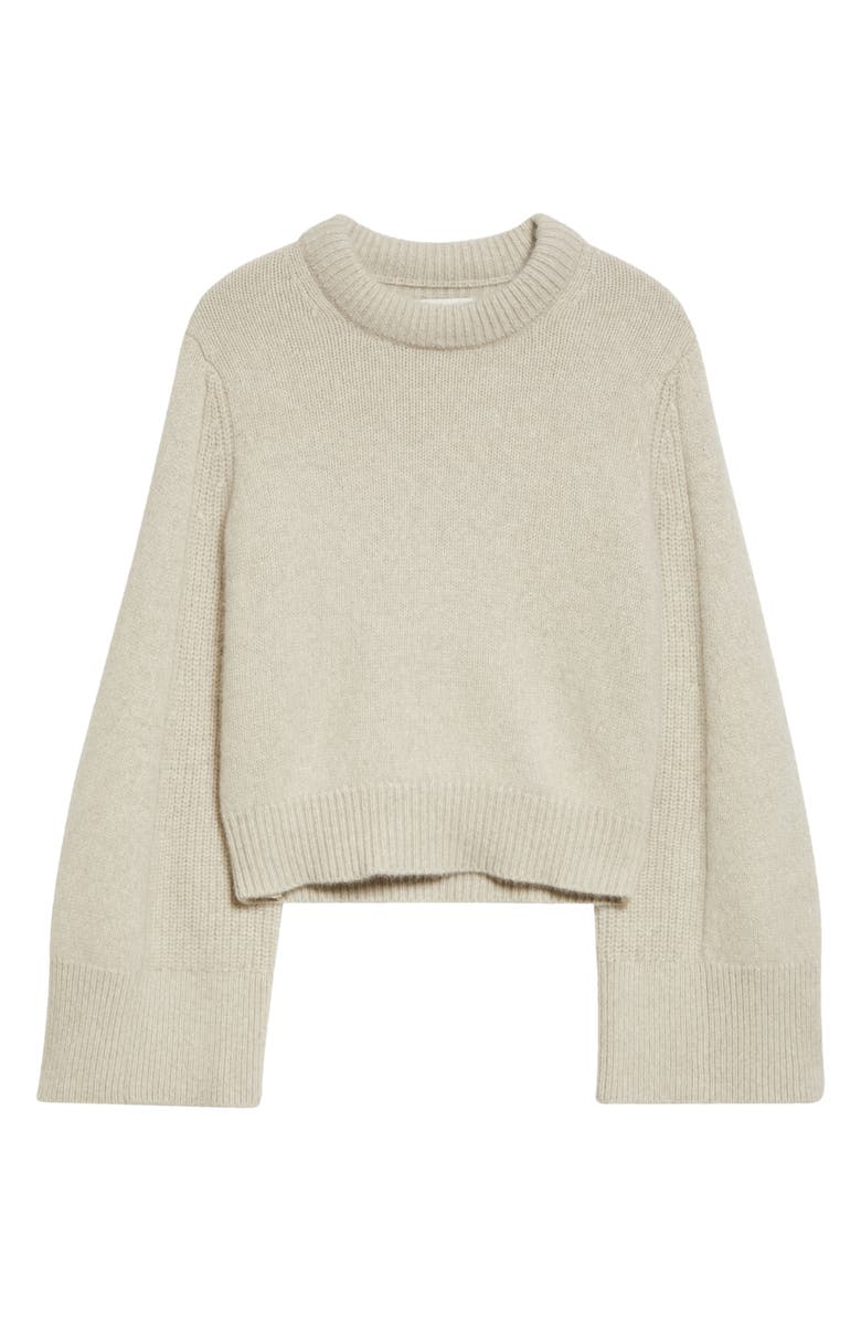LOULOU DE SAISON Otavi Mixed Stitch Wool & Yak Hair Blend Sweater, Alternate, color,