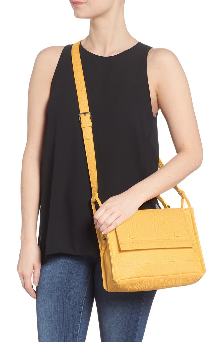 Danielle Nicole Nolan Faux Leather Crossbody Bag, Alternate, color,