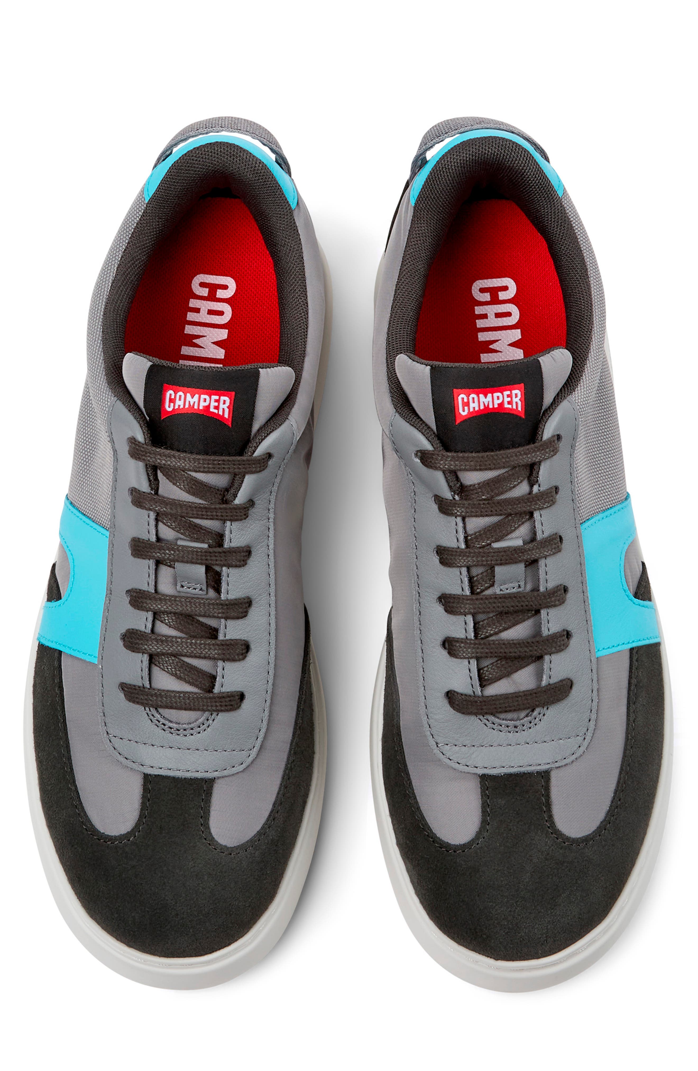 Camper Runner K21 Sneaker, Alternate, color, Grey Black Blue