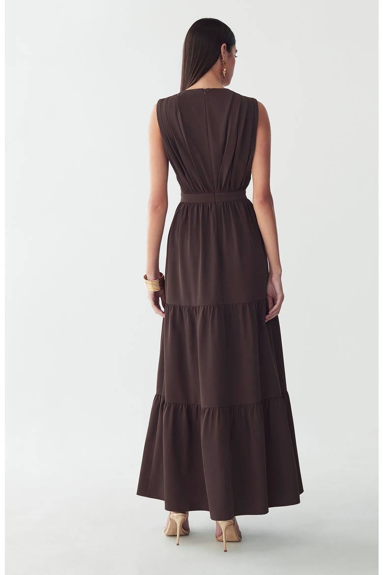 Grennan Maxi Dress, Alternate, color, Chocolate