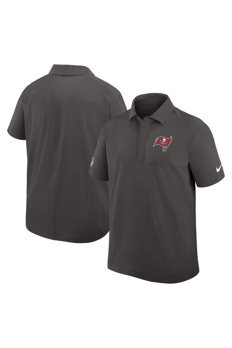Men's Nike Pewter Tampa Bay Buccaneers Sideline City Pride Woven Performance Polo, Alternate, color, Pewter