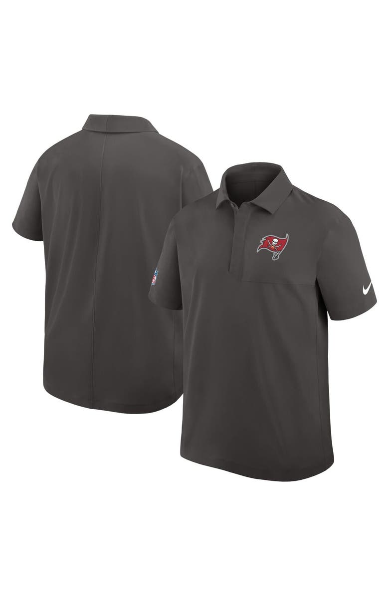 Nike Men's Nike Pewter Tampa Bay Buccaneers Sideline City Pride Woven Performance Polo, Alternate, color, Pewter