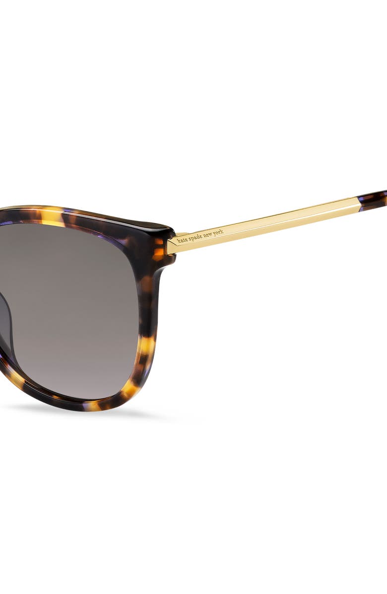 Kate Spade New York britton 55mm cat eye sunglasses, Alternate, color,