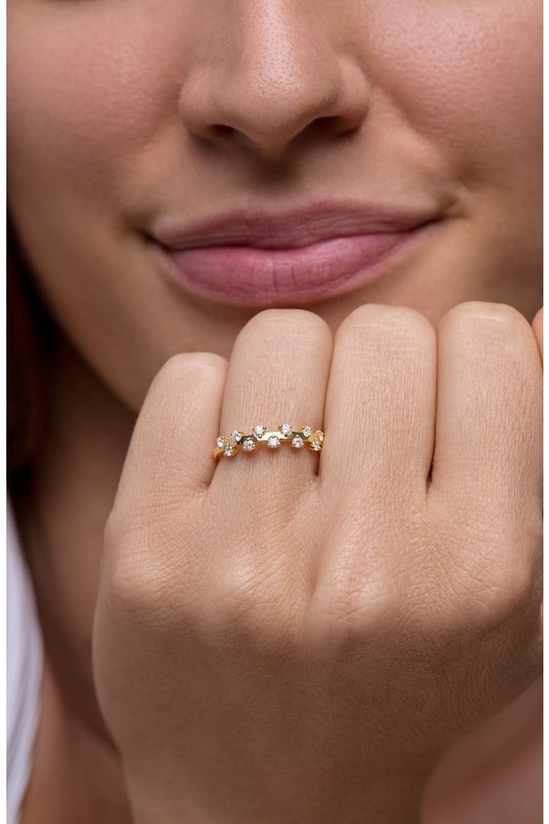 Solstice Stackable Diamond Ring, Alternate, color, 18K YELLOW GOLD