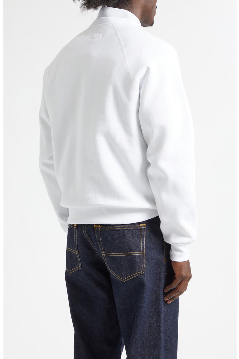 Coastal Crewneck Graphic Sweatshirt, Alternate, color, WHITE